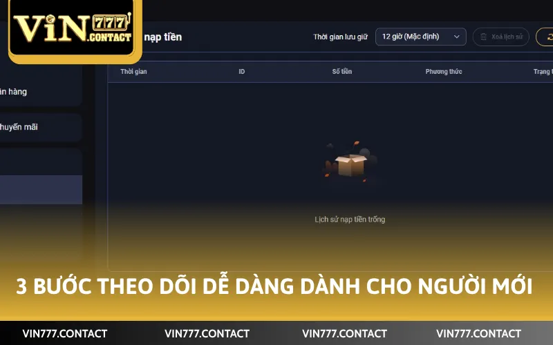 3 bước theo dõi dễ dàng dành cho người mới