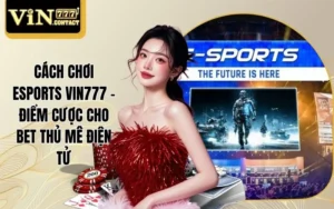Cách Chơi Esports VIN777 - Điểm Cược Cho Bet Thủ Mê Điện Tử