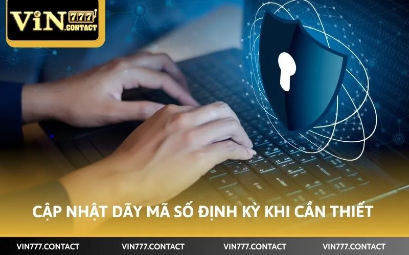 Cập nhật dãy mã số định kỳ khi cần thiết