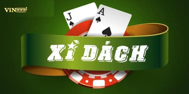  Giao diện bàn cược Xì dách trực tuyến tại cổng game Vin777